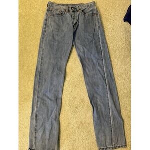 Levi's 505 Regular Fit medium wash jeans size 31x36